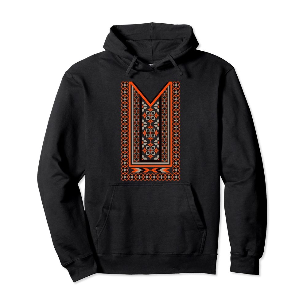 Huipil Folklorico Aztec Costume Traditional Latino Pullover Hoodie